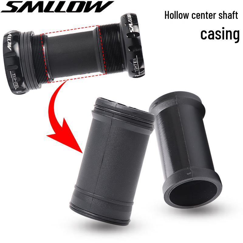 

SMLLOW Mountain Bike Press-Fit Hollow Bottom Bracket Protection Sleeve Model B: Hollow Shaft Sleeve [One Piece]