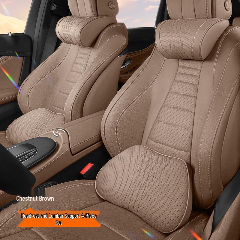 Jordani Premium Poduszka z Pianki Memory na Zagłówek Samochodowy i Podparcie Lędźwiowe