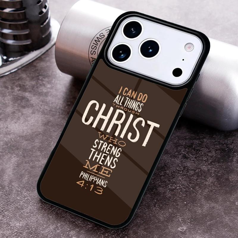 Bible Verse Jesus Christ Christian Phone Case For iPhone 17 16 15 14 13 12 11 Pro Max Plus 17Air Soft Silicone Cover