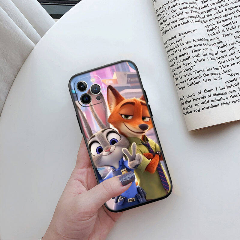MH158 Zootopia Phone Shell Case for Redmi Note 12 12S 12C 13 13C 13R 14 14S 14R 14C Pro Max Plus A3 A3X A4 A5 11A 13X