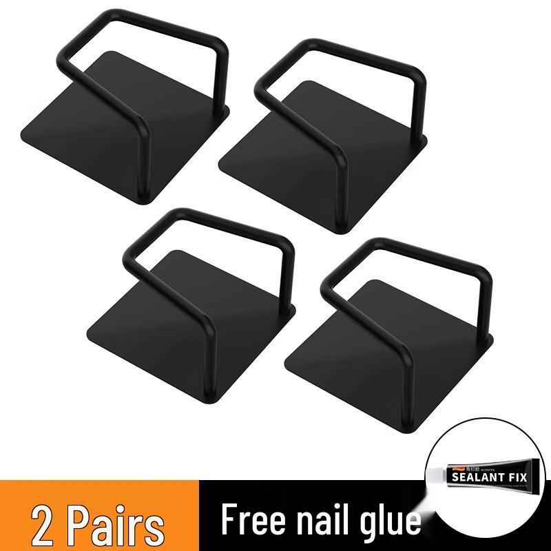 Wall-Mounted Stainless Steel Bathroom Storage Rack for Under-Sink or Toilet