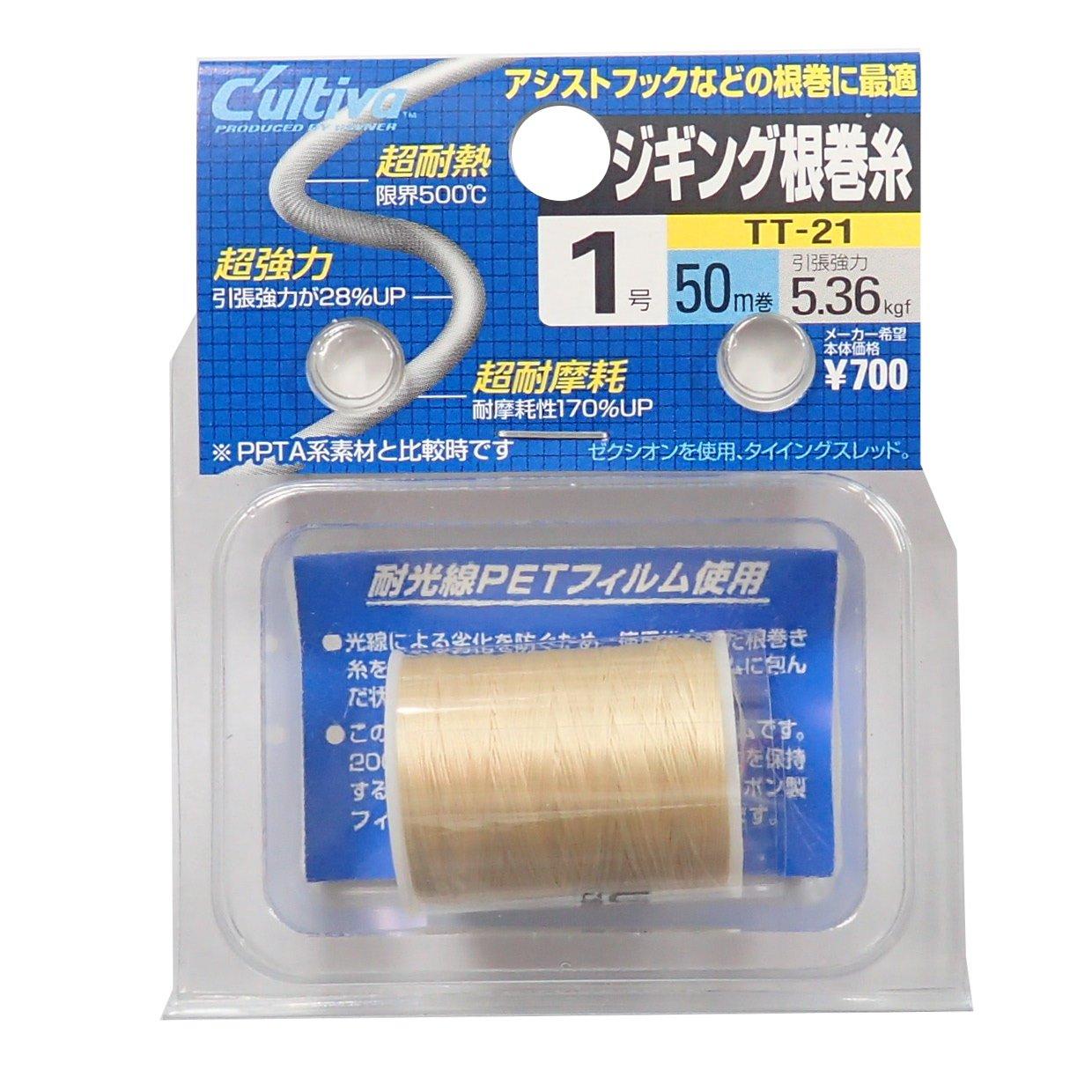 

OWNER TT-21 Jigging Line, 50m, Size 1, No. 66021