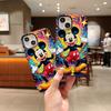 Double-Layer Disney Mickey Phone Case, Protective Cover Compatible with iPhone 7/8/11/12/13/14/15/16/17 Pro Max Plus