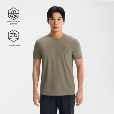 Herren Outdoor Schnelltrocknendes Kurzarm-T-Shirt