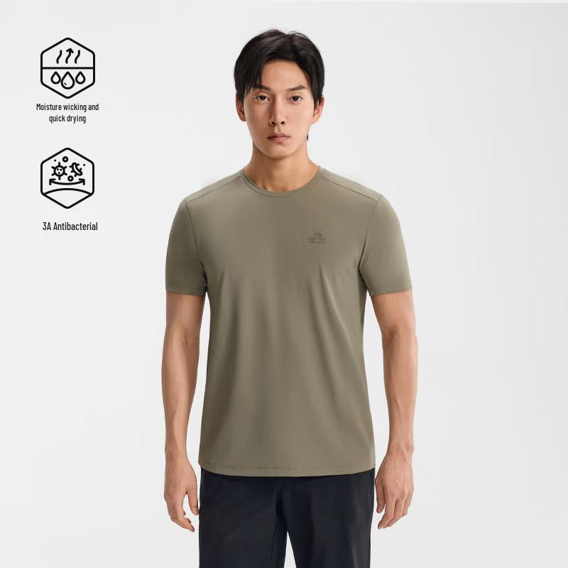 Pelliot Men s Outdoor Quick-Dry Short Sleeve T-Shirt L