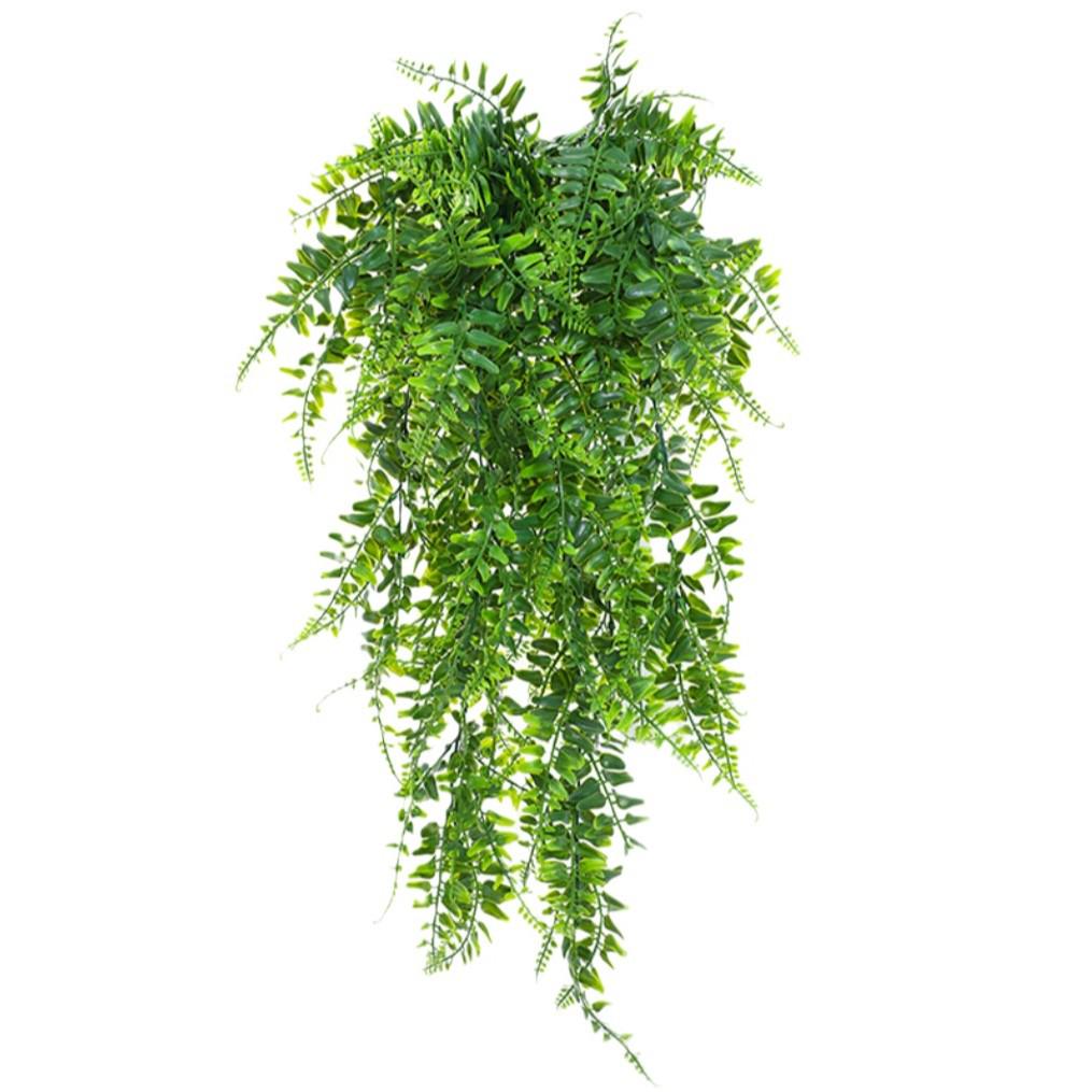 Greenery Wall Hanging Persian Ivy & Rattan Artificial Fern Vine - High Simulation Green Plant