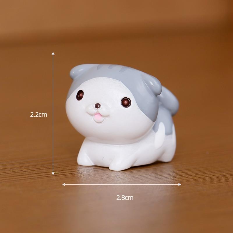 

Микро-ландшафтные декоративные элементы Полимерные изделия Настольные маленькие украшения Мультяшные милые куклы Автомобильные кошачьи украшения No. 9