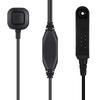 9RPLUS Retractable Throat Control Mic Earphone for UV 9R BF 9700 BF A58 Walkie Talkie
