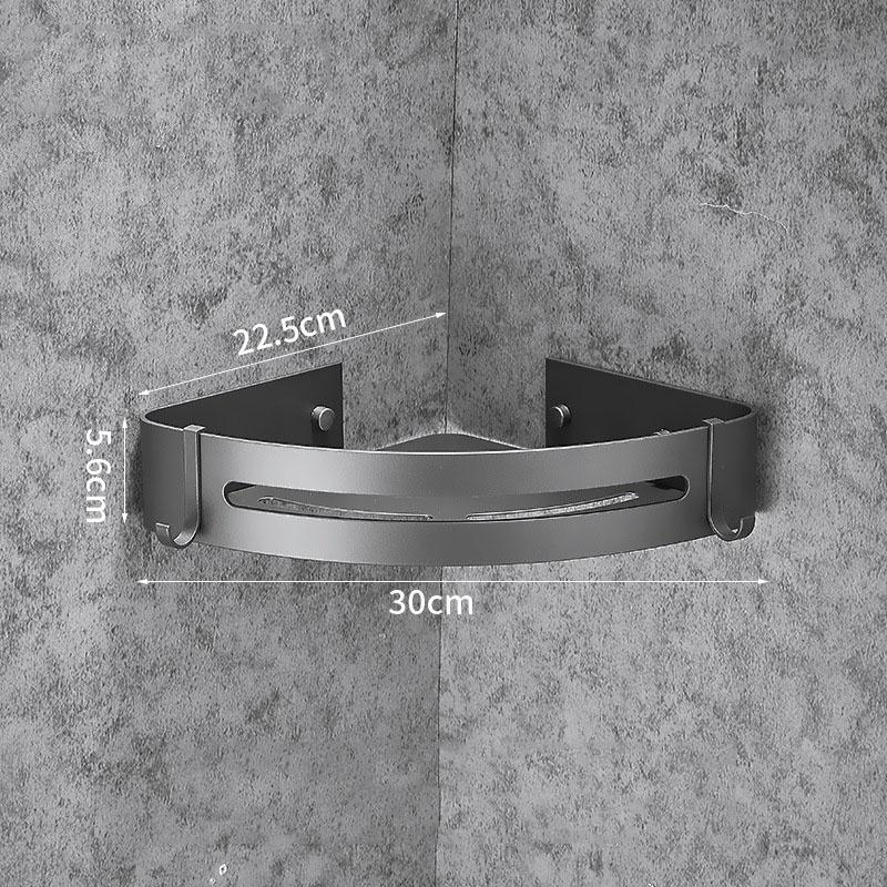 Szary Pistoletowy Aluminiowy Uchwyt na Ręczniki Łazienkowe Montowany na Ścianie Zestaw Łazienkowy Drążek na Ręczniki Uchwyt na Ręczniki Papierowe Uchwyt na Szczotkę do Toalety Akcesoria Łazienkowe