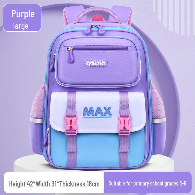 Sesame Baby British Style Boys Backpack for Grades 1-6