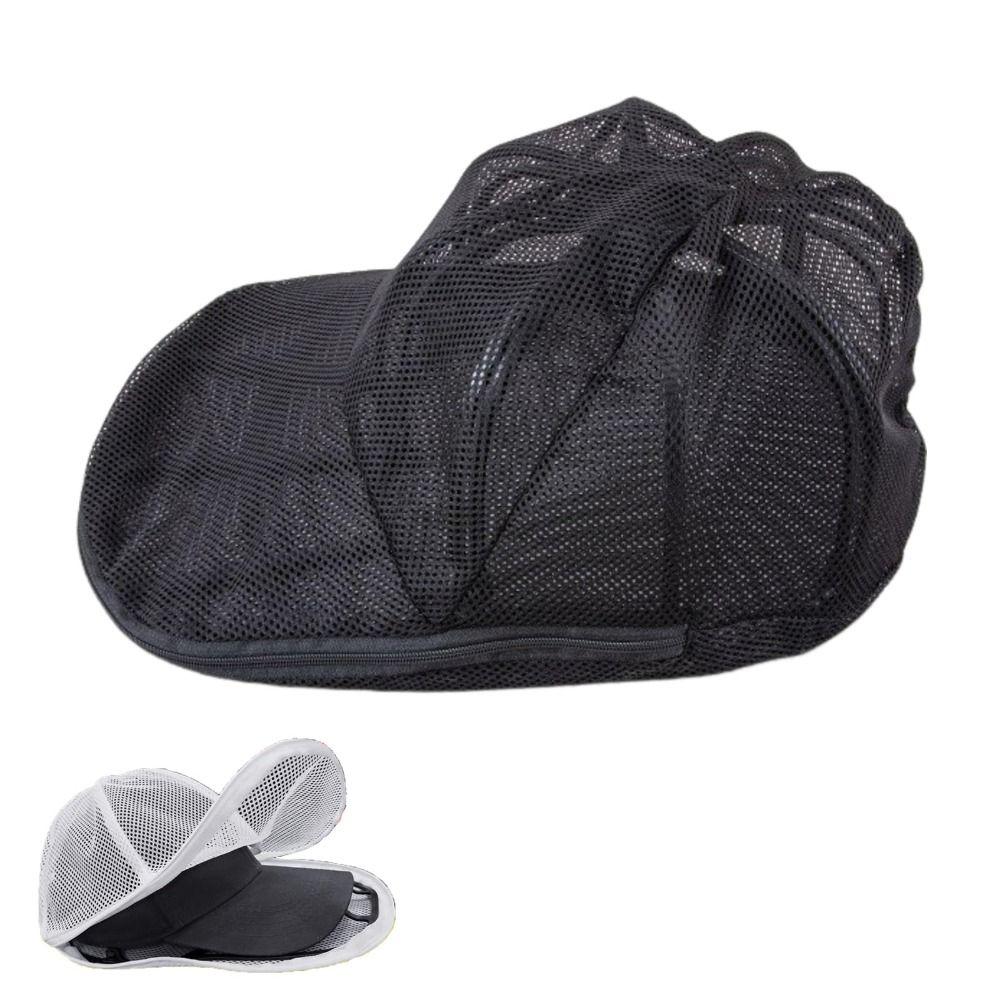 Protector Holder Baseball Cap Washing Cage Baseball Hat Washer Polyester Washer Hat Bag Dishwasher Washing Hat Rack