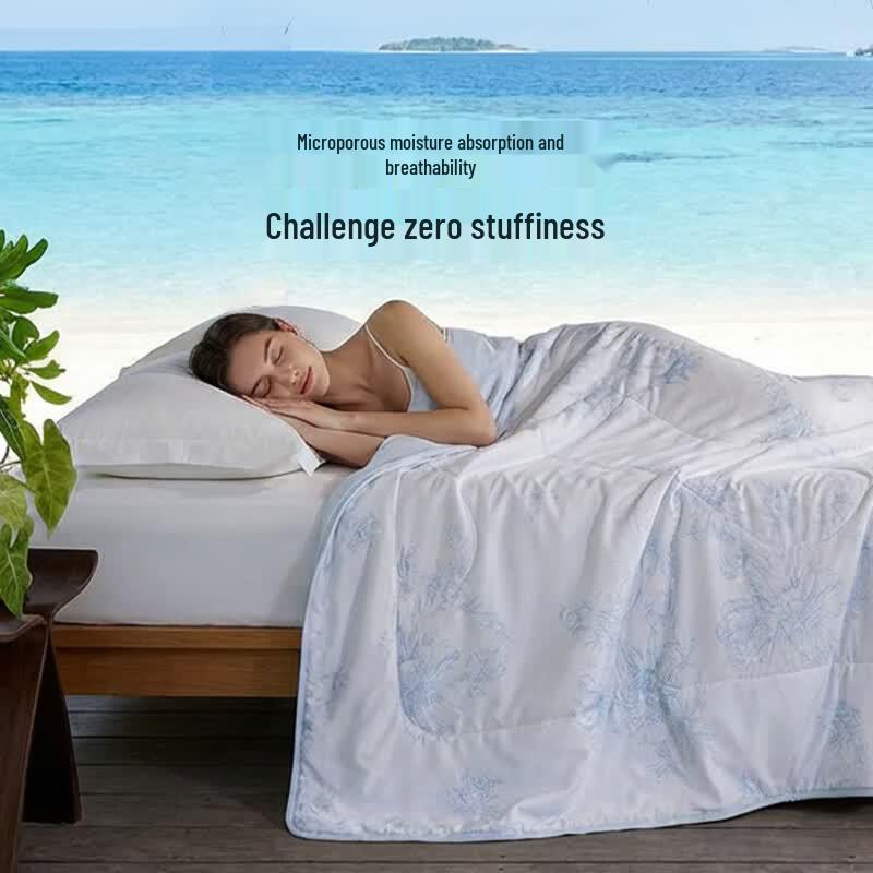 LOVO Class A Antibacterial Anti-Mite Summer Fiber Quilt
