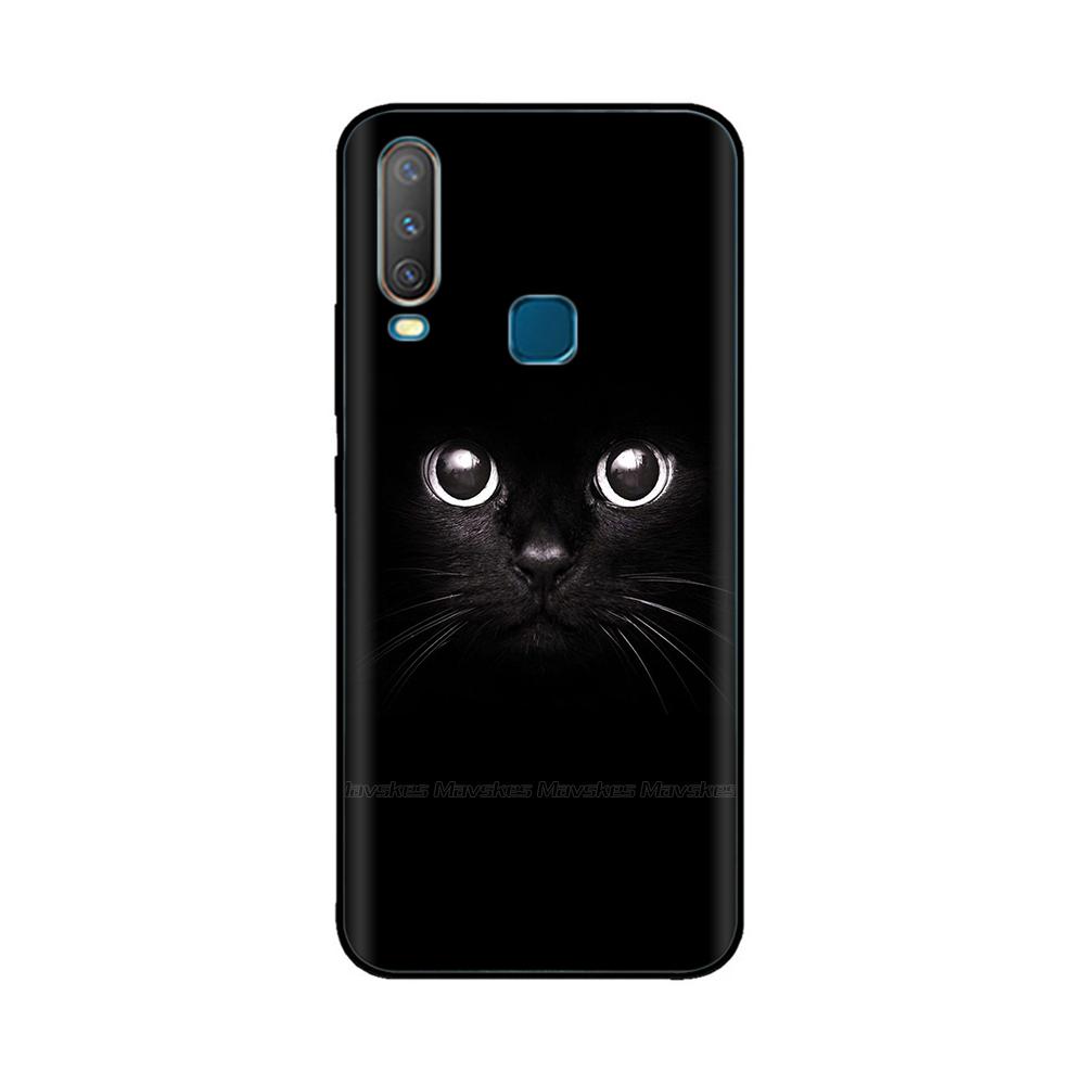 Silikonhülle Für vivo Y12 Y15 Y17 Hülle Weiche Abdeckung Handyhülle Für vivo 1904 1940 vivoY12 Y 12 Hülle Fundas Silikon-Stoßfänger-Abdeckung
