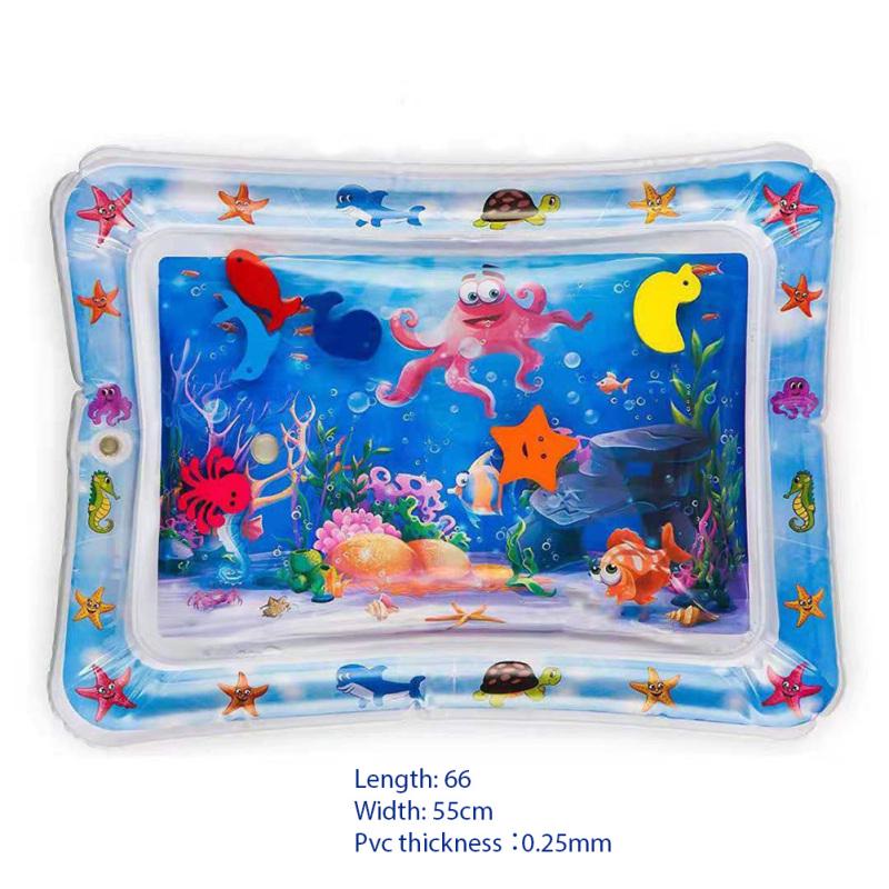 Kid Summer Inflatable Water Mat For Babies Safety Cushion Ice Mat Early Education Toys Play