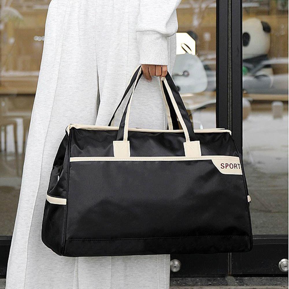 Korean Style Sports Fitness Handbag Large Capacity Gym Bag Multipurpose Travel Luggage Bag Sports