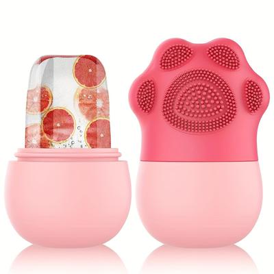 Silikonový ledový váleček na obličej, Facial Ice Roller Nástroj pro péči o pleť, masáž obličeje Snížení otoků očí Krása Krásný dárek pro ženy