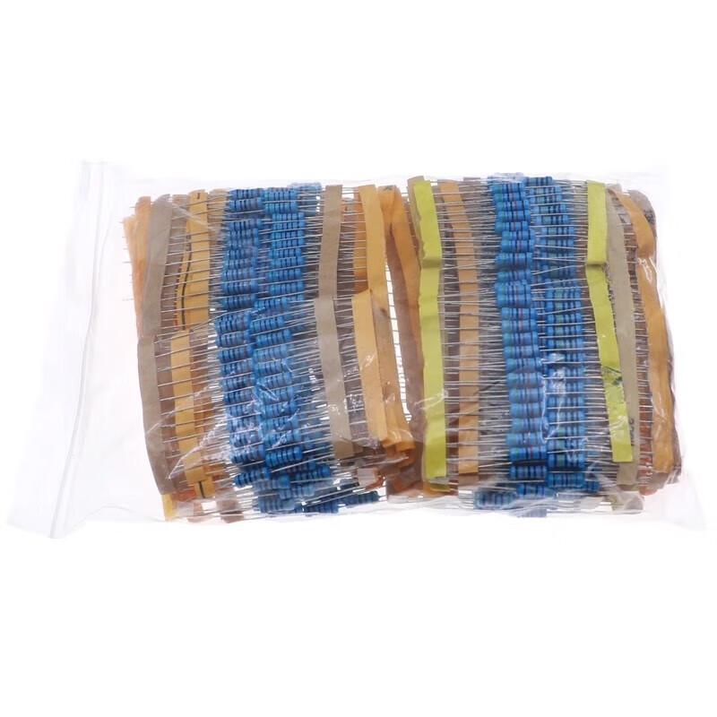 Gangwo 1/8W Metal Film Resistor Assortment Kit
