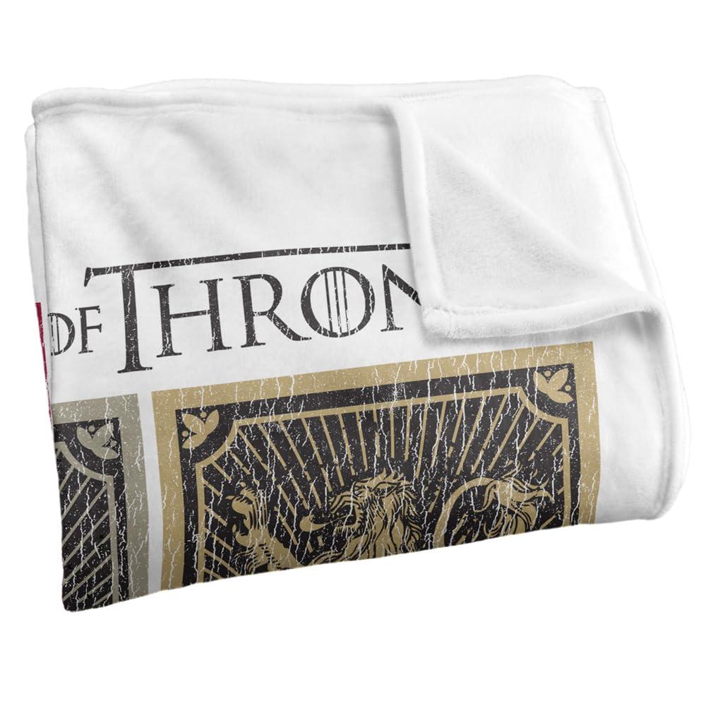 Game of Thrones Houses Crest Soft Touch Blanket