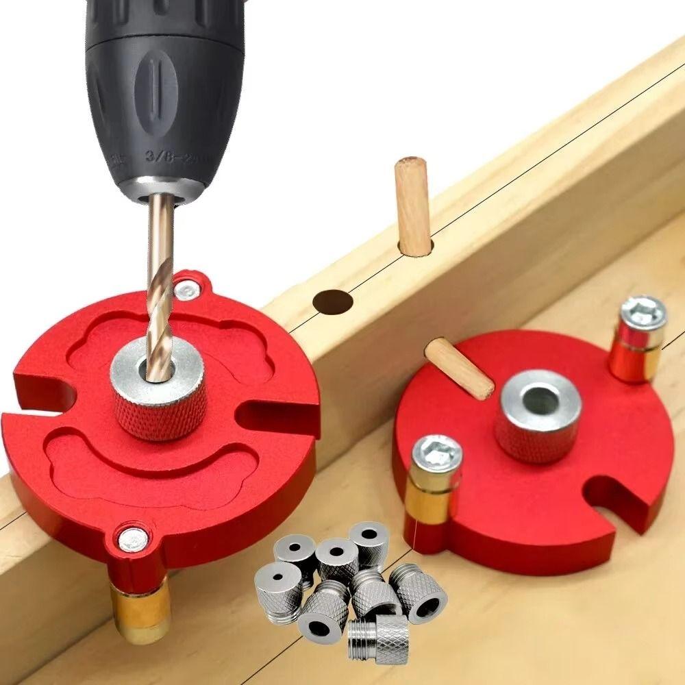Fast Positioning Drill Guide Locator High Hardness Wood Dowel Jig Kit  Wood Panel