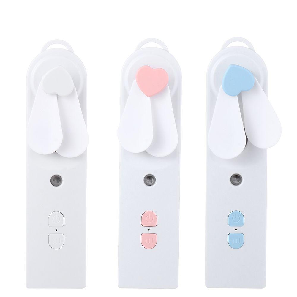 Modes Silent Water Replenishing Instrument Mini Fan Air Humidificador Handheld Misting Spray Fan