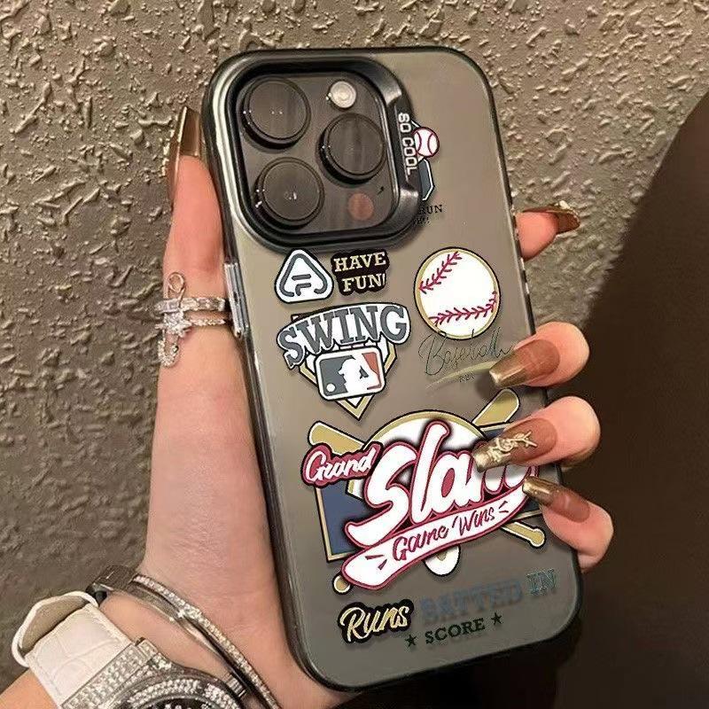 

European Cross-Border Baseball Themed Phone Case for iPhone 15/16/17 Pro Max iPhone 7