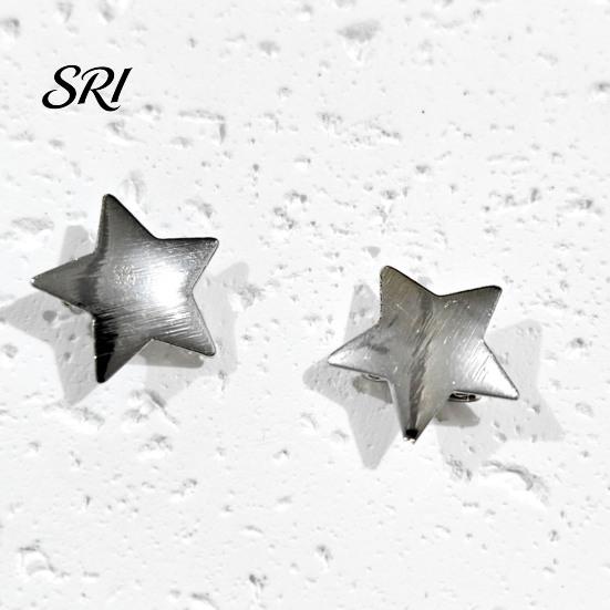 Star Hair Accessories 1 Pair Hairpins Five-Pointed Shape Clips Metal Sturdy Texture Side Bang Pins Fade-Resistant Accessory Small Decorative