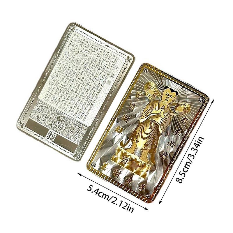 Shancai Child Nanhai Guanyin Feng Shui Blessing Card Ensuring Safety Amulet