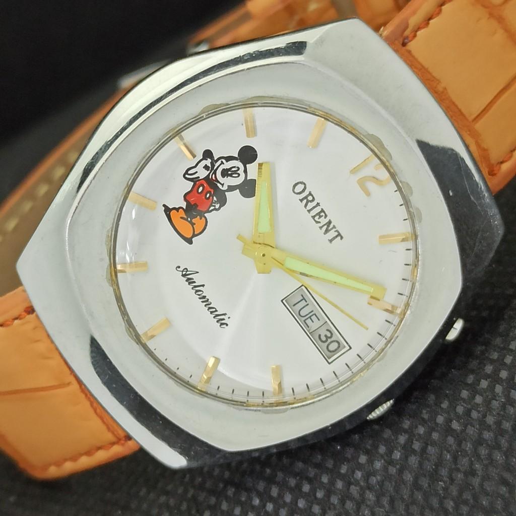 

Б/у ORIENT AUTO CARTOON DIAL ЯПОНИЯ МУЖСКИЕ ЧАСЫ a289704-1 Sku532f-a289704