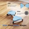 Waist Twisting Machine Fitness Tool,Ab Twister Board 150kg Capacity & 20dB Ultra-Quiet,Anti-Slip Home Gym Workout Equipment for Women Belly Fat Blue