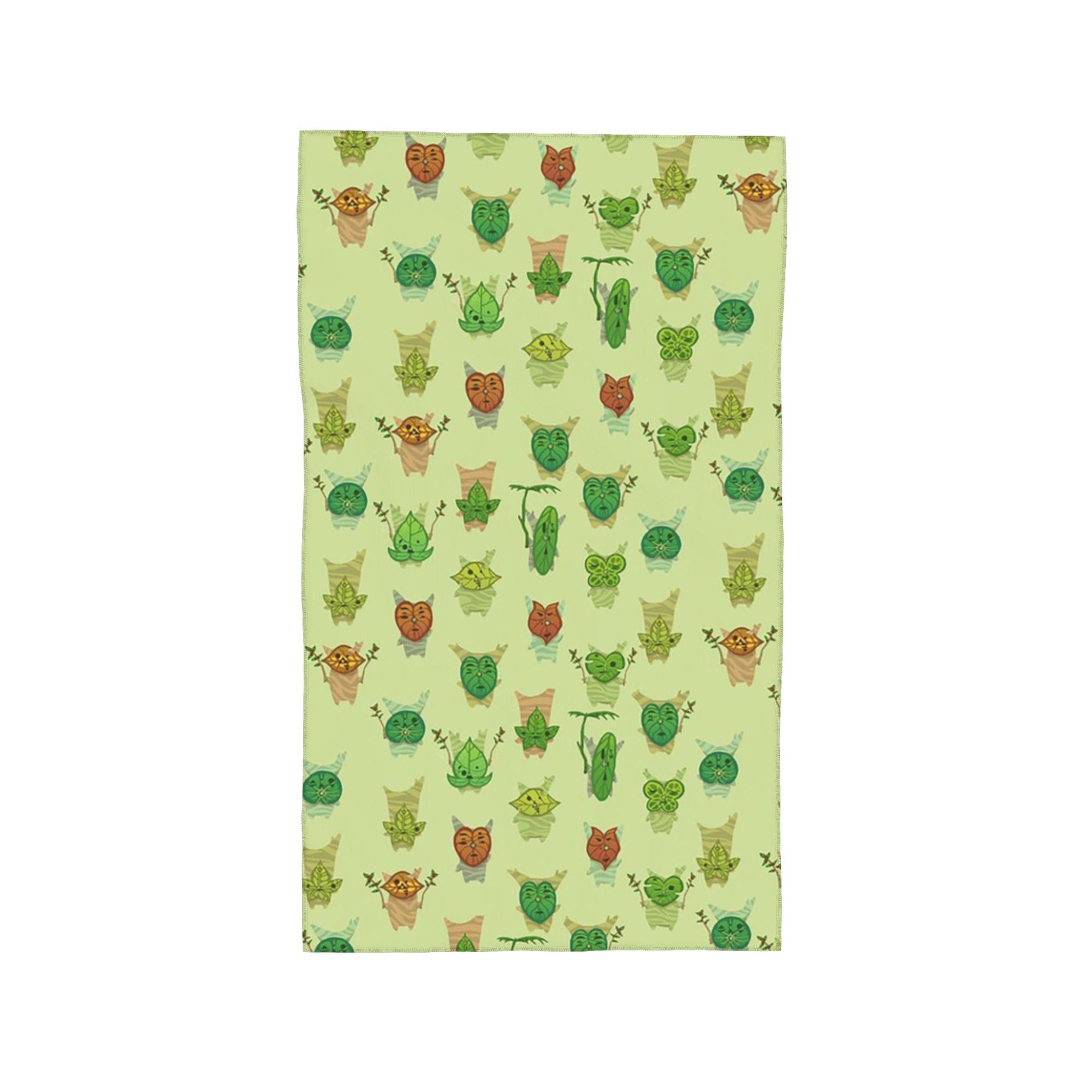 

Korok Pattern Soft Face Towel Quick Dry Pool Bath Cotton Towels Absorbent W30*H60(CM)