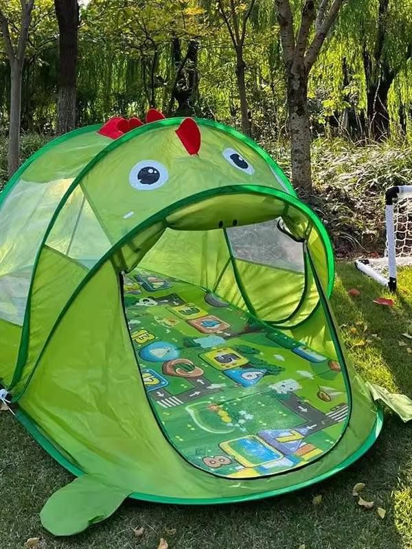 New Model Kids' Quick-Open Sunshade Tent: Portable & Folding for Indoor/Outdoor Use