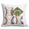 New Baseball Peripheral Printed Pillowcase Home Living Room Sofa Pillowcase Cushion Cover