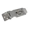 Lock Gate Bolt Door Clasp Sliver Staple Gate Door Lock Burglar Proof Door Lock Easy Install Shed Latch Padlock