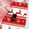 20 stuks Kerst Vetbestendig Voedsel Inpakpapier Anti-Olie Wrappers voor Sandwiches Hamburgers Gefrituurde Kip Tray Liners