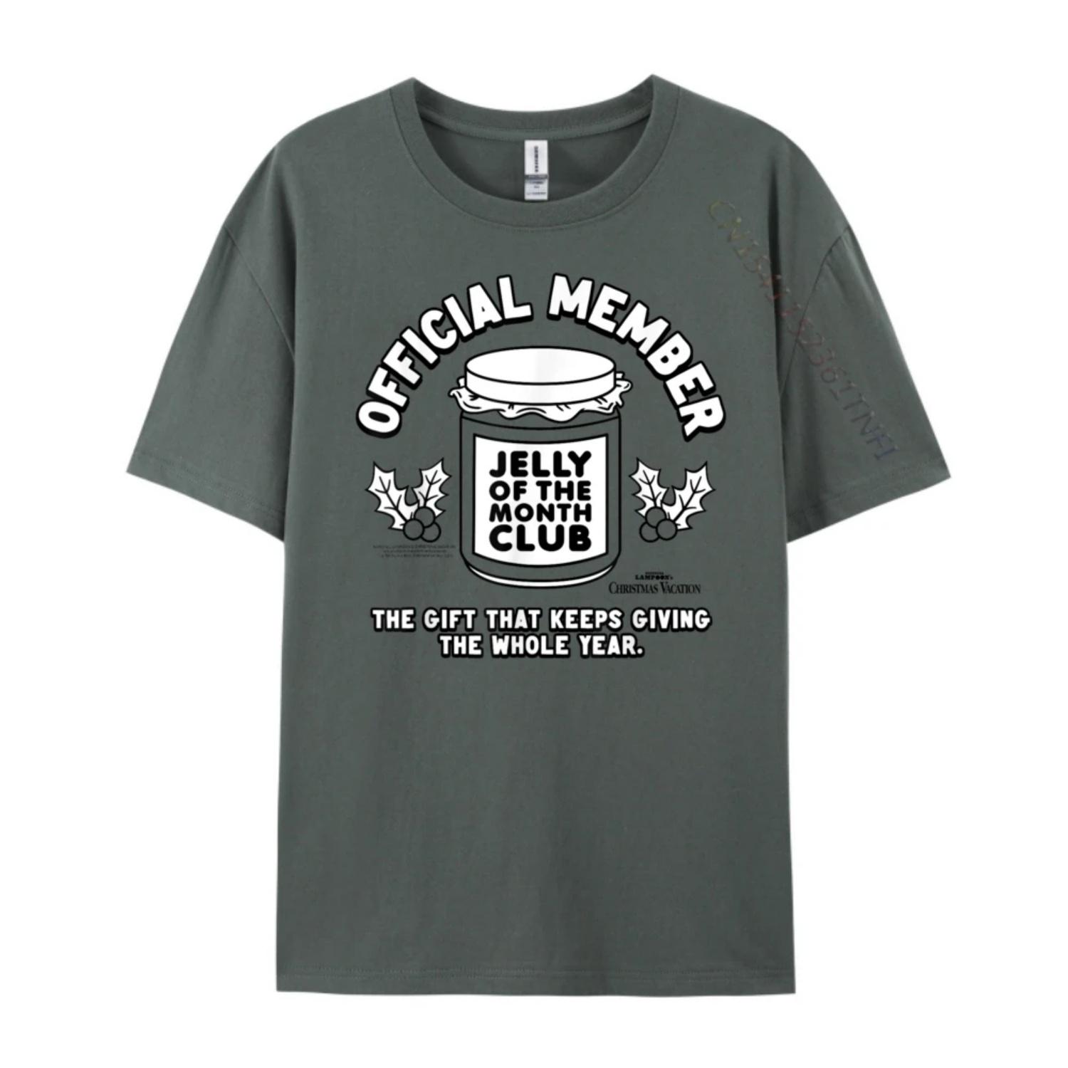 

Official Member Jelly Of The Month Club The Gift That Keeps Giving The Whole Year Designer T Shirt Men Camiseta T-shirts for Men S чёрный