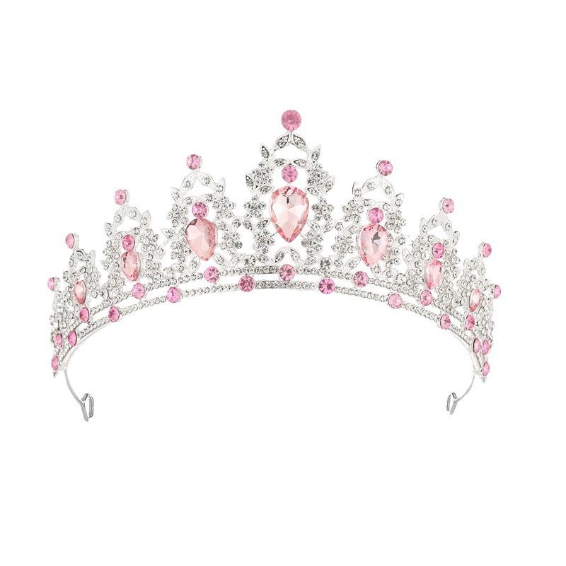 European Style Wedding Bride's Crown Grand and Luxurious Stage Performance Princess and Queen's Crown Hair Crown