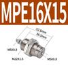 MPE Series Bore 4/6/10/15mm, Stroke 5/10/15/20mm-B  Miniature Male Threaded Micro Single Action Spring Cylinder