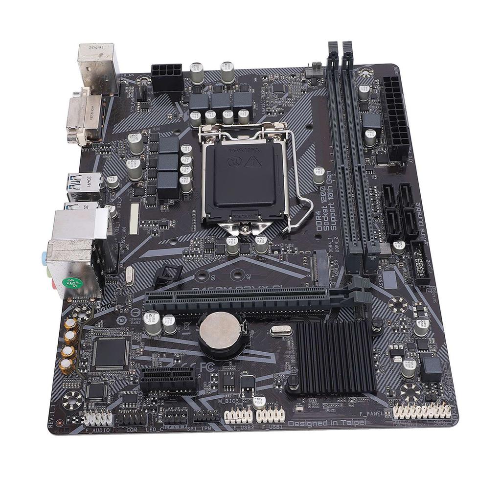 B460M D2VX SI Desktop-PC-Motherboard 2 X DDR4 DIMM-Slot Unterstützung LGA 1200 M.2-Schnittstelle PCI E 3.0 M ATX-Motherboard für