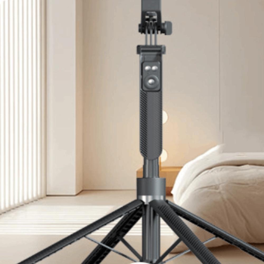 Băț selfie Bluetooth de 1,8 m cu lampă LED Suport pentru băț selfie Băț selfie telescopic Acasă