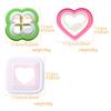 2 In 1 Plastic Pocket Sandwiches Cutter And Sealer Best Kids Sandwiches Mold/Mould Cookie Cutter Bread Sealer And Decruster