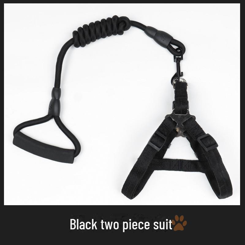 Denim Wear-Resistant Dog Leash & Harness for Small Dogs and Cats