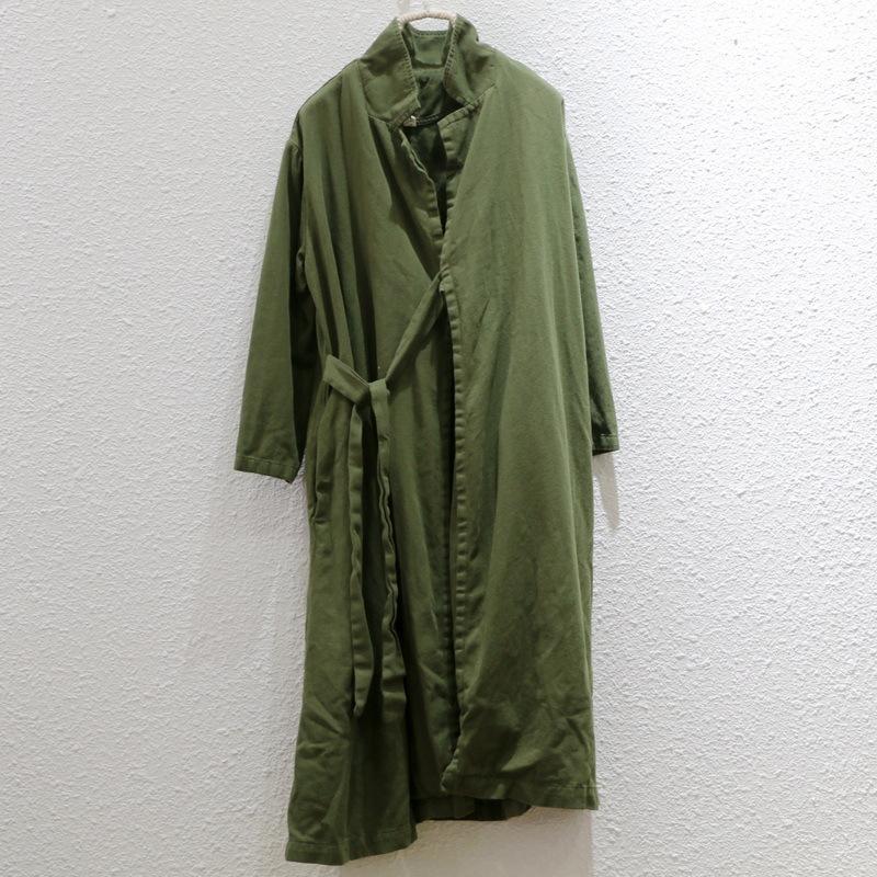 

Johnature Женские повязки в китайском стиле, весенние свободные пальто с семью рукавами и винтажной стойкой One Size зелёный