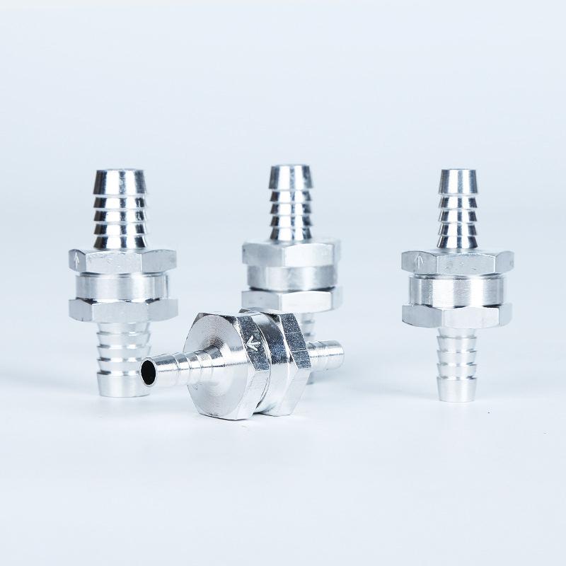 6/8/10/ 12Mm Valves Aluminium Alloy Fuel Non Return Check Valve Fit Carburettor