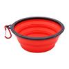 350/1000ML Pet Folding Silicone Bowl Dog Food Bowl Water Travel Portable Bowl Universal Food Bowl for Cats and Dogs Water Bowl