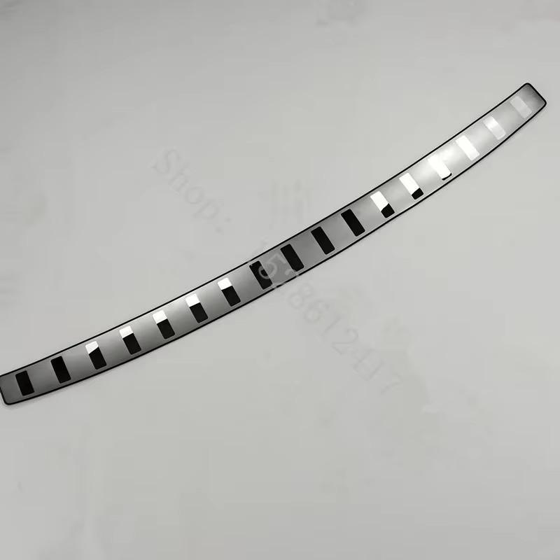 For 2018 BMW X3 G01 Stainless Steel Rear Bumper Protector Sill Rear Boot Guard Trim Car Accessories Styling