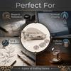 Set stilouri de punctare de precizie vintage Instrument de schițare Blueprint Set de creioane tehnice profesionale pentru desen