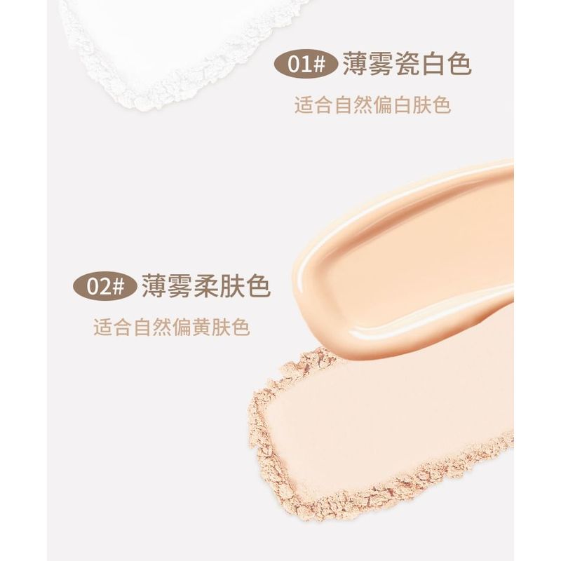NOVO - Soft Mist Double Layer Air Cushion & Loose Powder - 2 Types