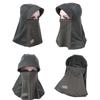Solid Color Sunshade Sun Hat UV Protection Tea Picking Hat Summer UV Protection Cap  Fishing