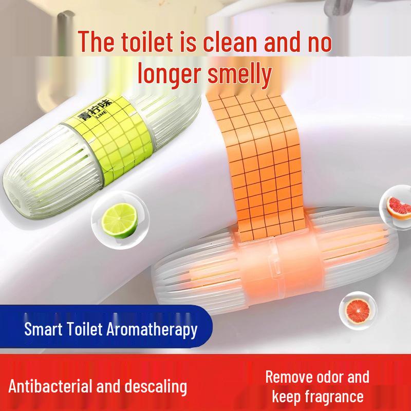 Long-Lasting Toilet Cleaning Ball & Deodorizer: Removes Odors and Yellow Stains
