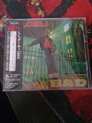 CD LL COOL J  BAD SRCS6300 Def Jam Recordi 1993 Japan Rap  HipHopRB Used